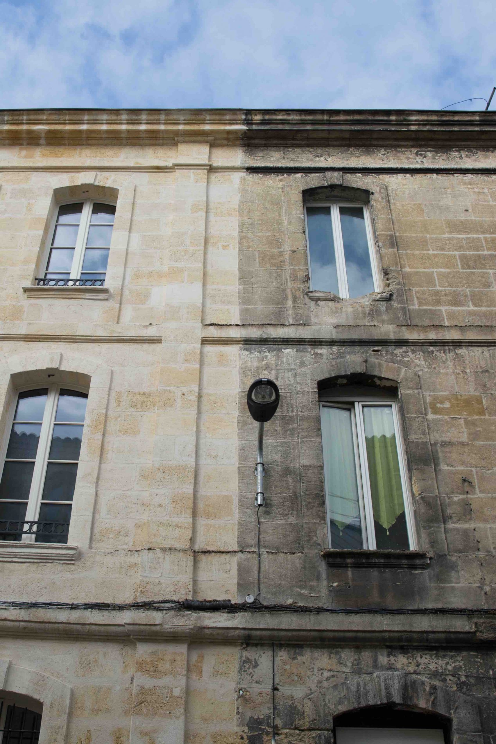 Before and After Brick and Stone Cleaning