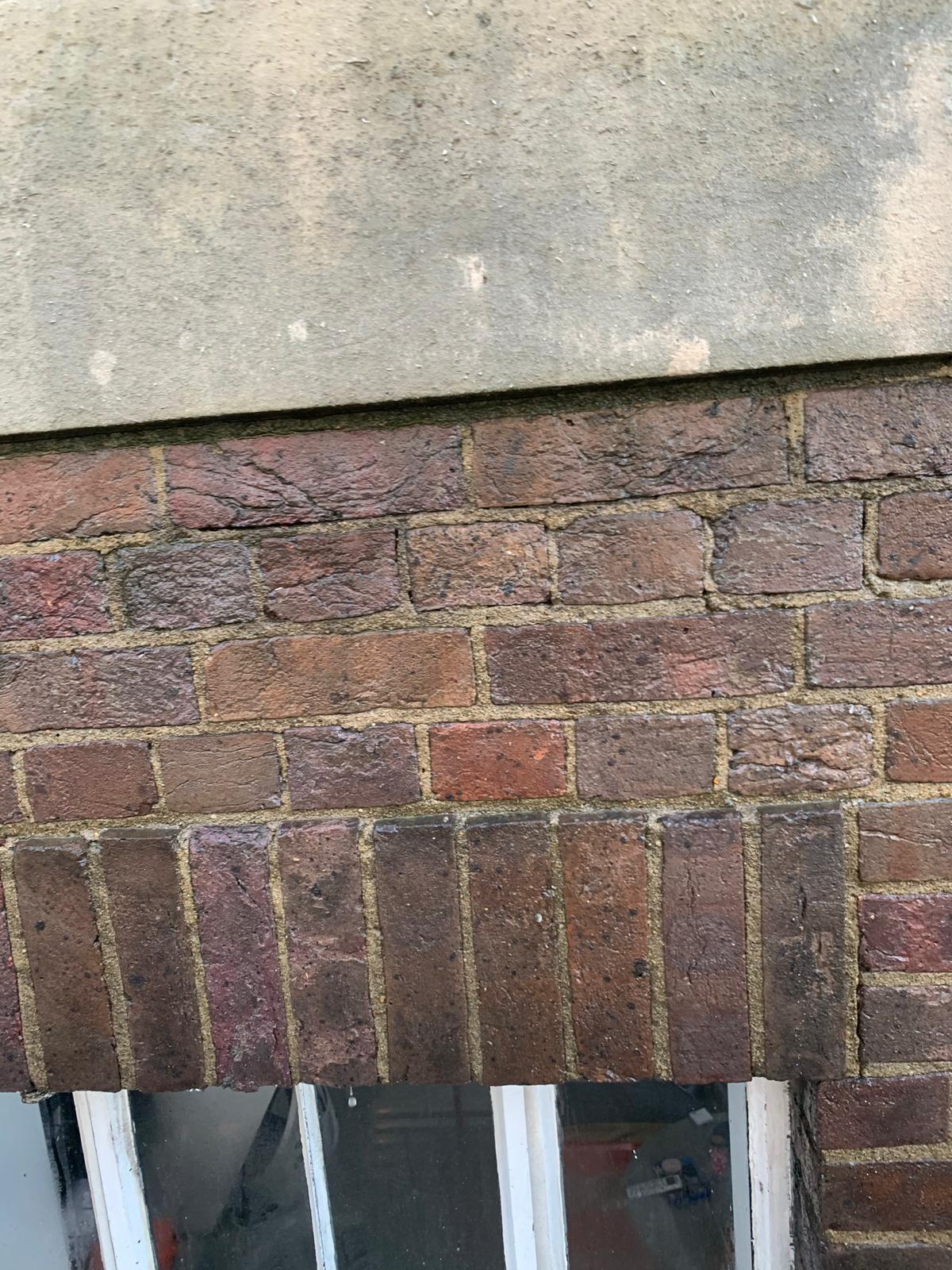 Brick Cleaning at High Levels using Rope Access (or Abseil) cleaning