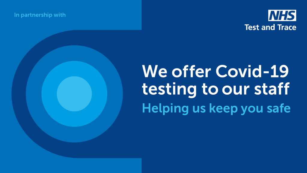 We offer Covid-19 testing to our staff