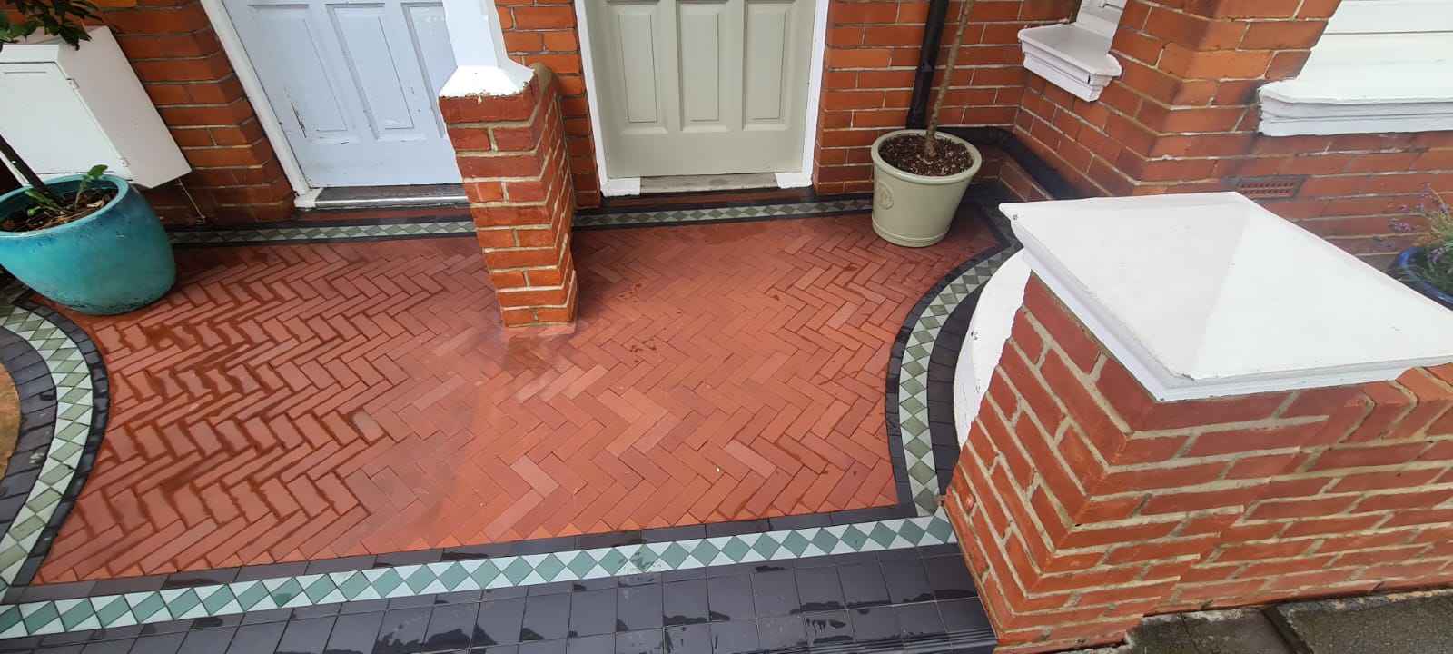 Cleaned Brick Tiles
