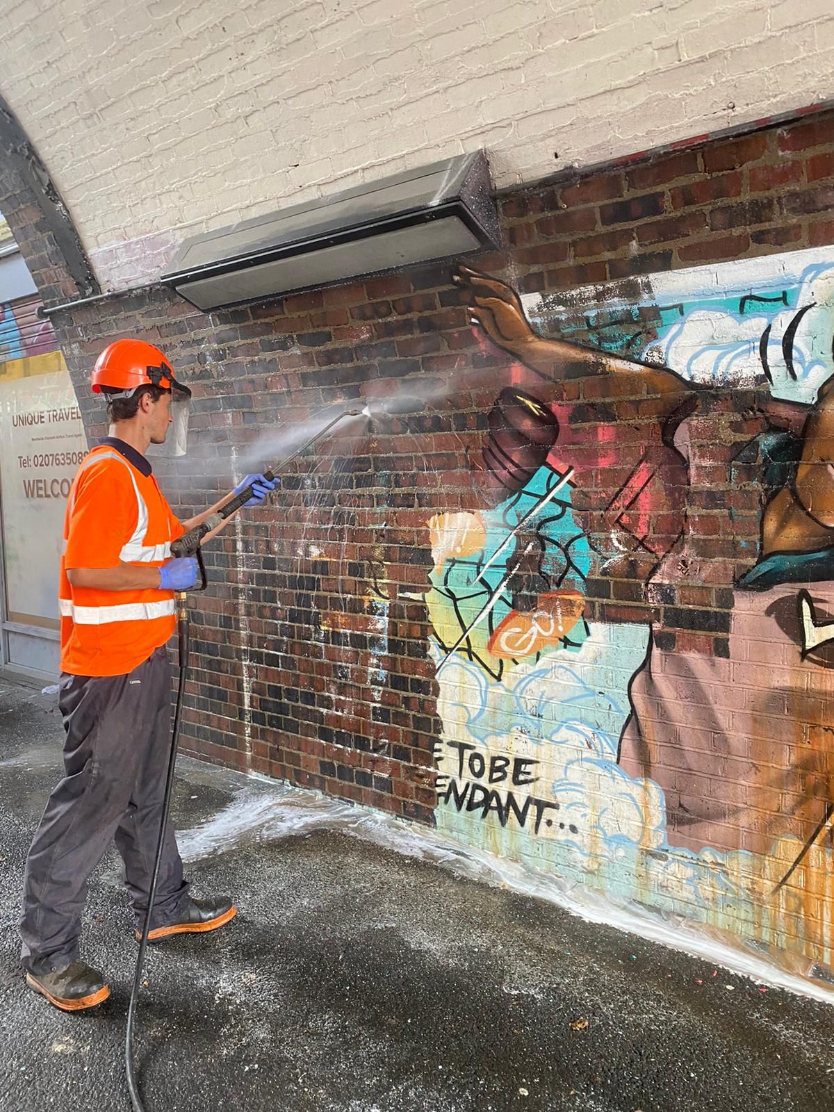 graffiti removal